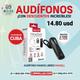 OFERTAS DE AUDÍFONOS 89 MILLAS